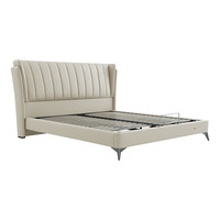 喜临门床现代简约主卧大床互不打扰真皮床 维森(床架)