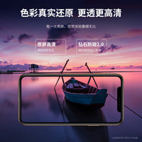 适用苹果15/14钢化膜iPhone11Pro防窥膜12气囊13ProMax手机X全屏xr防窥xs贴膜XsMax防偷窥8plus7窥屏mini