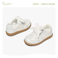 斯纳菲女童板鞋2025年春季小百搭轻便透气户外运动休闲鞋