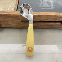 童话印象 Tohuyx 宝宝自主进食吃饭专用勺子316不锈钢儿童餐具辅食勺叉子儿童勺