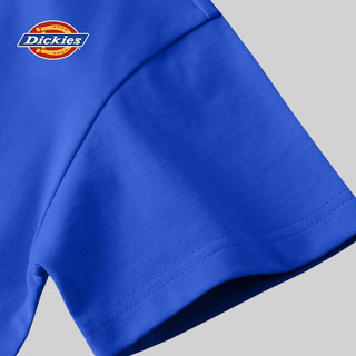 Dickies童装儿童短袖t恤夏季男童潮牌体恤女童纯棉白色LOGO上衣A