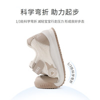 泰兰尼斯运动鞋春季新款童鞋透气网面软底防滑轻便休闲儿童鞋 适合脚长14.0cm