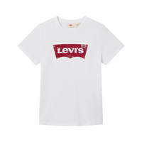Levi's李维斯25年春季新款女士经典红LOGO印花短袖T恤002A4