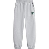 李宁儿童运动裤2025春秋款男童装女中大童裤子青少年卫裤春装 花灰