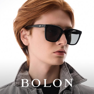 BOLON/暴龙 BL3203 偏光太阳镜 亮黑色