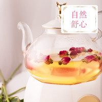 虎标中国香港品牌 花草茶 平阴重瓣玫瑰花30g/罐装 平阴玫瑰花30g