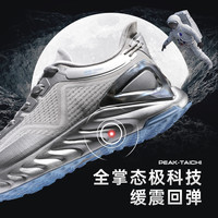 匹克态极领航员运动鞋男鞋2025夏季减震跑步鞋款休闲鞋女 米白/果绿 1.0PLUS 男款 37