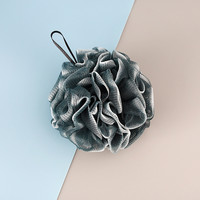 长闪 薄款搓澡巾手套 藏青色沐浴球 强力搓泥粗砂洗澡 男女士专用 不伤皮肤