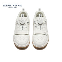 Teenie Weenie小熊童鞋新款儿童运动休闲板鞋男童女童鞋软底透气轻便女孩休闲鞋 适合脚长20.7cm