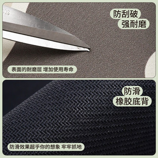 慢说厨房沥水垫防水防滑可擦免洗防油台面隔热杯垫餐垫水龙头吸水垫子 莫兰迪波点 50×80cm