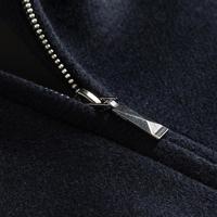 纯色简约毛呢外套男士羊毛大衣男式夹克男士毛呢大衣