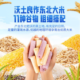 小鹿蓝蓝 婴幼儿钙奶糙米谷物棒 香蕉味 25g