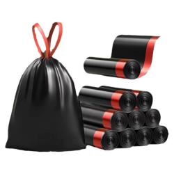 恒澍 垃圾袋收纳家用手提式加厚自动收口抽绳厨房拉圾桶塑料袋大号实惠