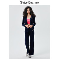 Juicy Couture橘滋外套女春夏美式运动休闲针织连帽夹克