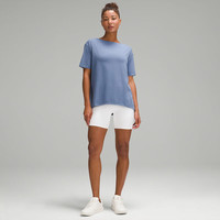 露露乐蒙lululemon丨Back in Action 女士短袖 T 恤 LW3DMLS 绿洲蓝 2XL /14