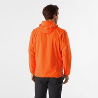 始祖鸟(ARC'TERYX)软壳衣GAMMA LIGHTWEIGHT HOODY男子户外轻便防风透气连帽冲锋衣 菲諾橙Phenom L