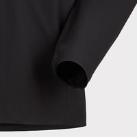 始祖鸟(ARC'TERYX)软壳衣GAMMA LIGHTWEIGHT HOODY男子户外轻便防风透气连帽冲锋衣 黑色Black-无帽 L