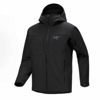 ARC'TERYX 始祖鸟 GAMMA MX HOODY防风软壳运动夹克耐磨X000008485 黑色