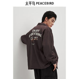  PEACEBIRD/太平鸟 时尚刺绣 男士夹克