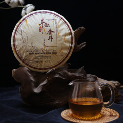 斗记 普洱茶 生茶 357g 饼茶