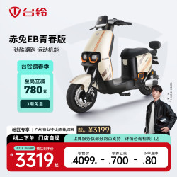 台铃 电动车赤兔EB青春版电动自行车新国标可上牌电瓶车长续航通勤代步 请到店选购颜色
