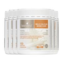 bio island澳洲成人牛乳钙胶囊补钙中老年钙片150粒/罐*6
