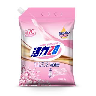 活力28 薰衣草香洗衣粉家用护色去污持久留香洗衣粉家庭装 1kg
