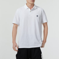 Timberland添柏岚POLO衫男T恤春夏城市户外登山休闲舒适宽松短袖A24H2 A24H2100/白色 XS