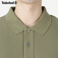 Timberland添柏岚POLO衫男T恤春夏城市户外登山休闲舒适宽松短袖A24H2 A24H2590/卡塞尔绿色 XS