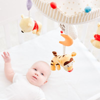 DISNEY迪士尼床铃婴儿玩具0-1岁新生儿床头布艺旋转摇铃宝宝音乐礼盒 梦想款(含音乐盒)