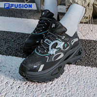 硬糖3丨FILA FUSION斐乐女鞋2025春季厚底老爹鞋运动鞋休闲鞋 朴雾嫩粉/日岩灰-SG 37.5