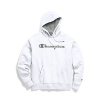 Champion冠军美版加绒连帽卫衣男草写logo套头衫潮牌GF89H Y07974 BKC Black 黑色 GF89H Y07974 XL