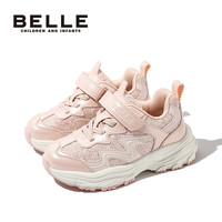 百丽(BeLLE)童鞋儿童运动鞋跑步鞋老爹鞋春女童时尚休闲鞋