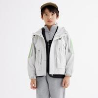 季男童外套童装2024大童连帽儿童春秋装