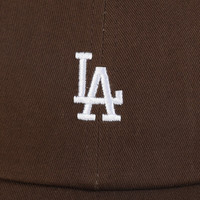 47brand美版mlb帽子棒球帽鸭舌帽遮阳防晒软顶NY/LA刺绣 47brand 咖啡色(小标LA刺绣)
