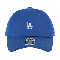 47brand美版mlb帽子棒球帽鸭舌帽遮阳防晒软顶NY/LA刺绣 47brand 宝蓝色(小标LA刺绣)