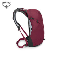 OSPREY 骇客18L登山包徒步旅行双肩包户外运动背包自带防雨罩城市轻户外 18L黑配紫        
