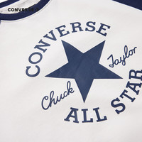 匡威Converse童装男童纯棉圆领卫衣2024秋季柔软透气儿童套头上衣 110 (56)(5)