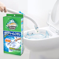 庄臣（Johnson）马桶刷头补充装 即抛型可替换刷头清洁防污组合套装  皂香24枚+花香24枚+柠檬香24枚