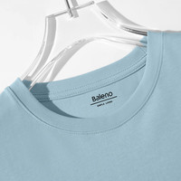 班尼路(Baleno)男士背心夏季美式潮牌百搭青少年衣服休闲圆领纯棉无袖t恤上衣 墨绿/JPB幸运标 2XL