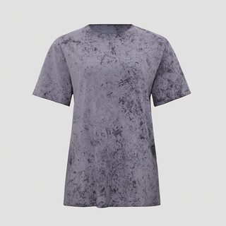 露露乐蒙lululemon丨All Yours 女士 T 恤 *Wash LW3FBKS 云纹水洗灰黑混色 3XL /16