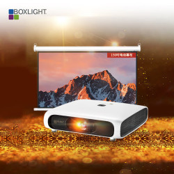 宝视来 BOXLIGHT 智能投影机 自动聚焦投影仪1080P分辨率 800流明语音遥控 A1H-W