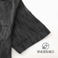 三件套睡衣男夏季冰丝绸凉感青少年男士夏天短袖长裤家居服可外穿 B676男【冰丝绸】短袖+短裤+长裤 L码【体重110-135斤】