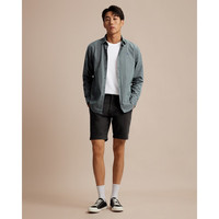ABERCROMBIE & FITCH男装女装情侣装春秋经典小麋鹿美式通勤长袖府绸衬衫KI125-3251 S 175/92A,【推荐120-130斤】