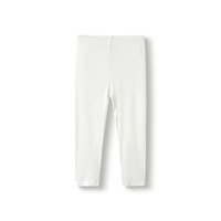 巴拉巴拉童装男童裤子宝宝儿童长裤2025夏装大童女小童防蚊休闲裤 本白色打底裤