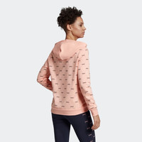 阿迪达斯(adidas)【京东奥莱】春秋季卫衣女长袖针织户外健身训练运动服连帽舒适休