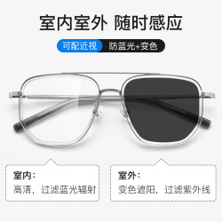 万新 1.67膜层变色防蓝光-多款镜架可选（发货带镜片包装）