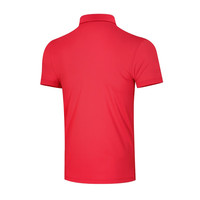 PGM 夏季高尔夫服装男士速干短袖衣服golf男装翻领POLO杉 YF441-红色【X20213珠地】 2XL