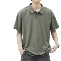 KILO METERS短袖polo衫男2025夏季宽松舒适休闲翻领短袖男KM男装