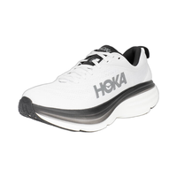 HOKA ONE ONE 邦代系列 Bondi 8 男子跑鞋 1123202-WBLC 白色/黑色 40